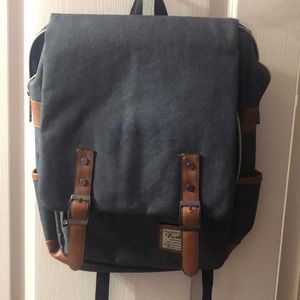 Gray Laptop Backpack